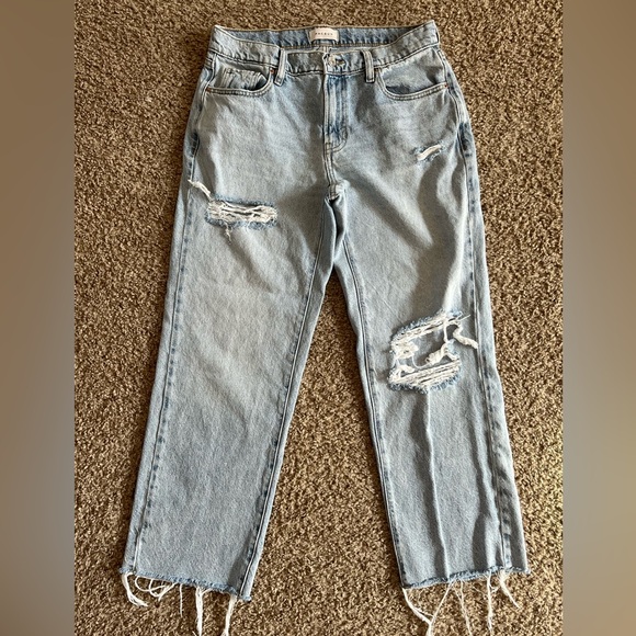 PacSun 90’s Boyfriend High Rise Distressed Jeans size 27 - Picture 6 of 7